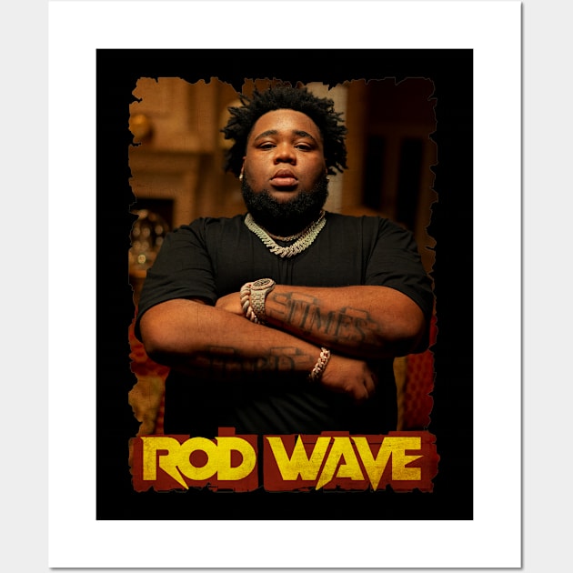 Rod Wave Vintage #2 Wall Art by Teling Balak